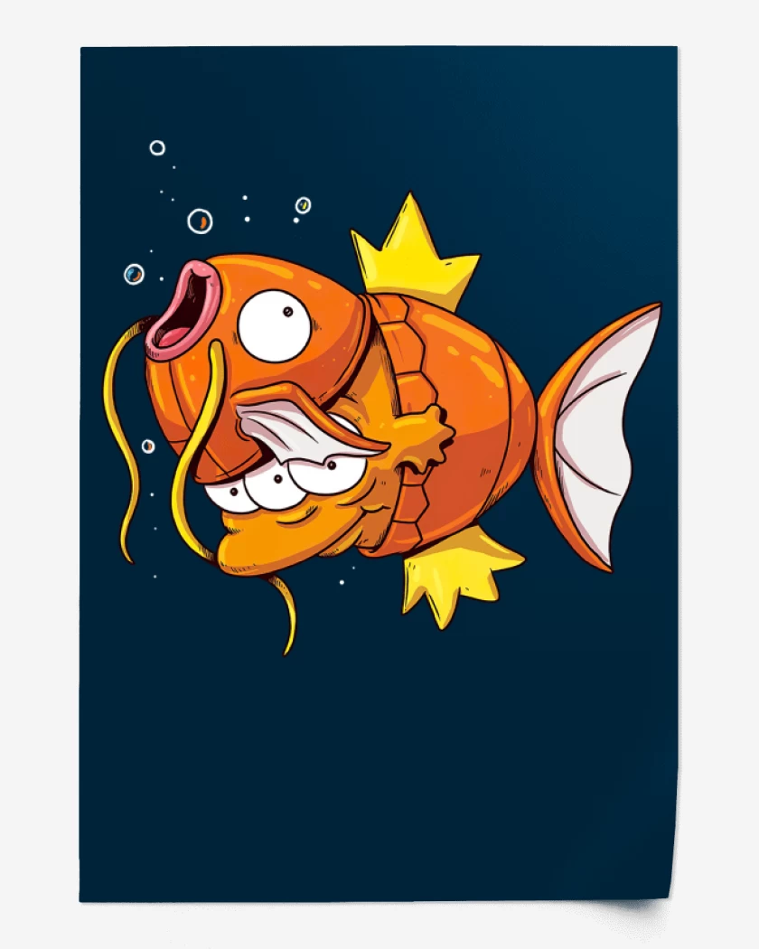 Print Magikarp Desenmascardo