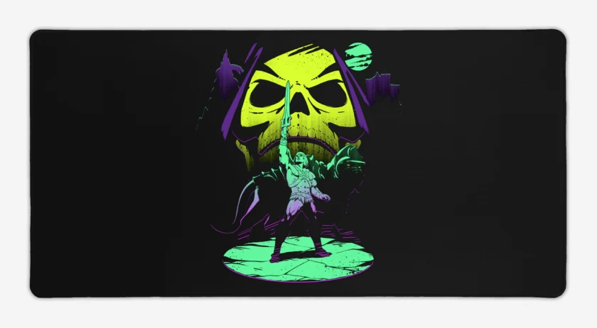 Mouse pad Gamer Negro de He man nuevo