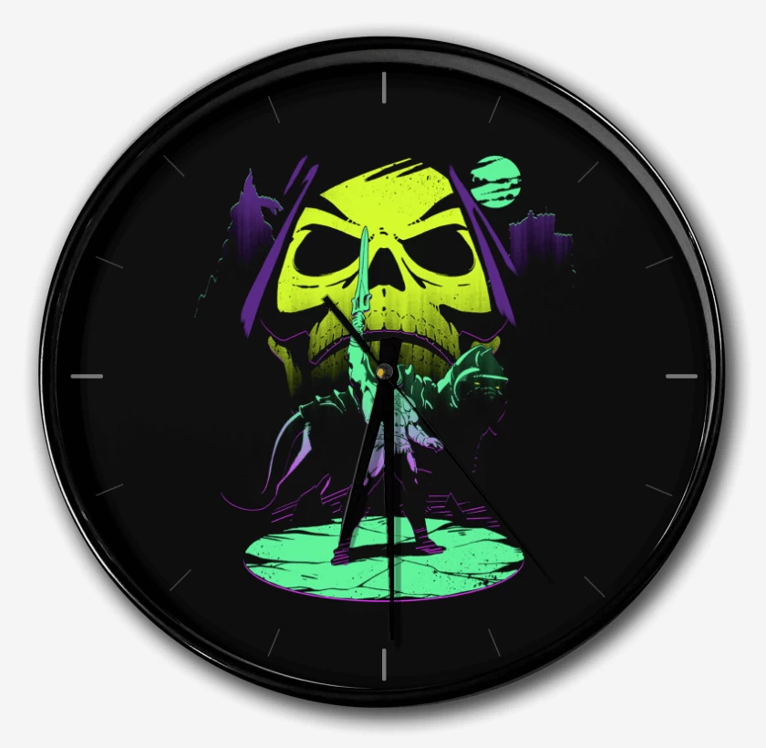 Reloj Negro de He man nuevo