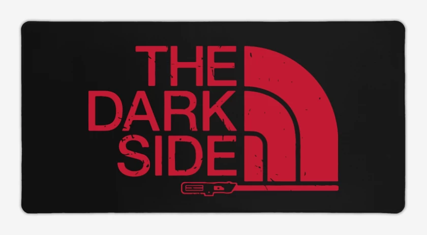 Mouse pad Gamer Negro de The Dark Side