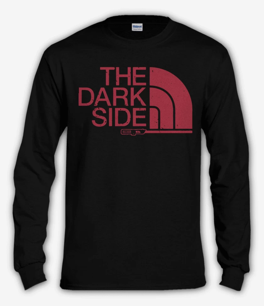 Polera manga larga Negro de The Dark Side