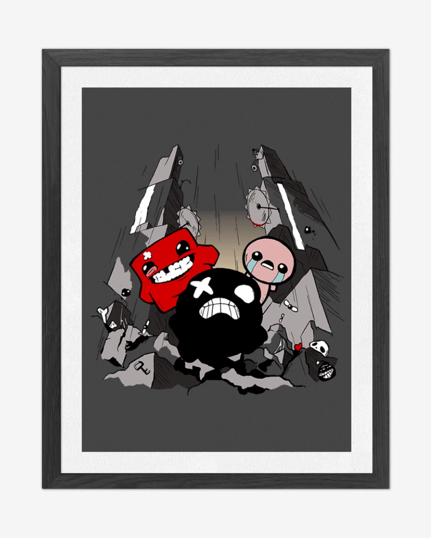 Cuadro decorativo Meat Isaac