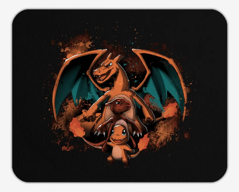 Mousepad Los charmenders