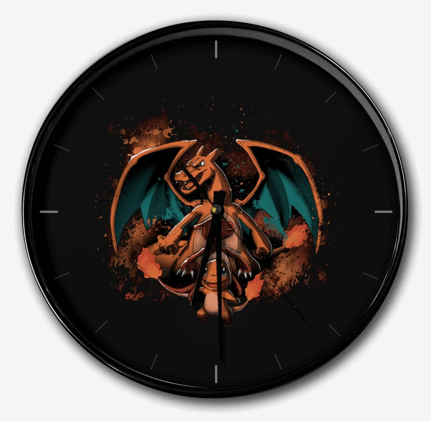 Reloj Negro de Los charmenders