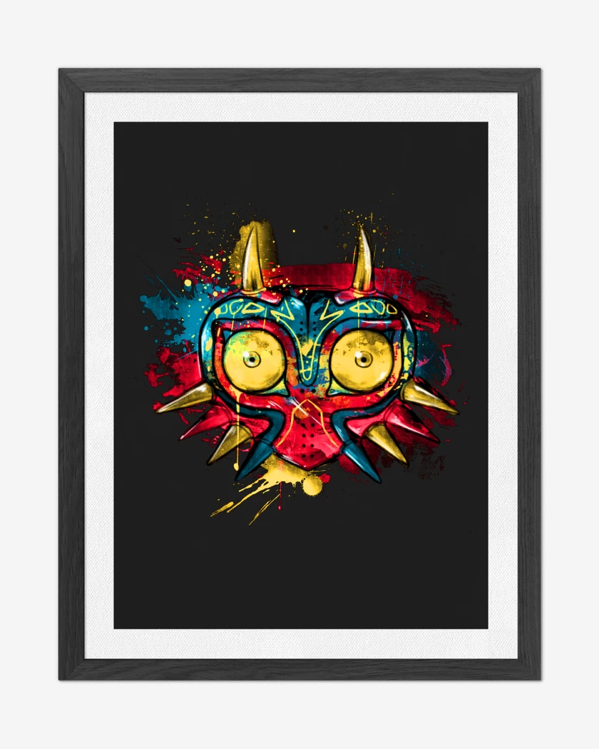 Cuadro decorativo Negro de Majorilla
