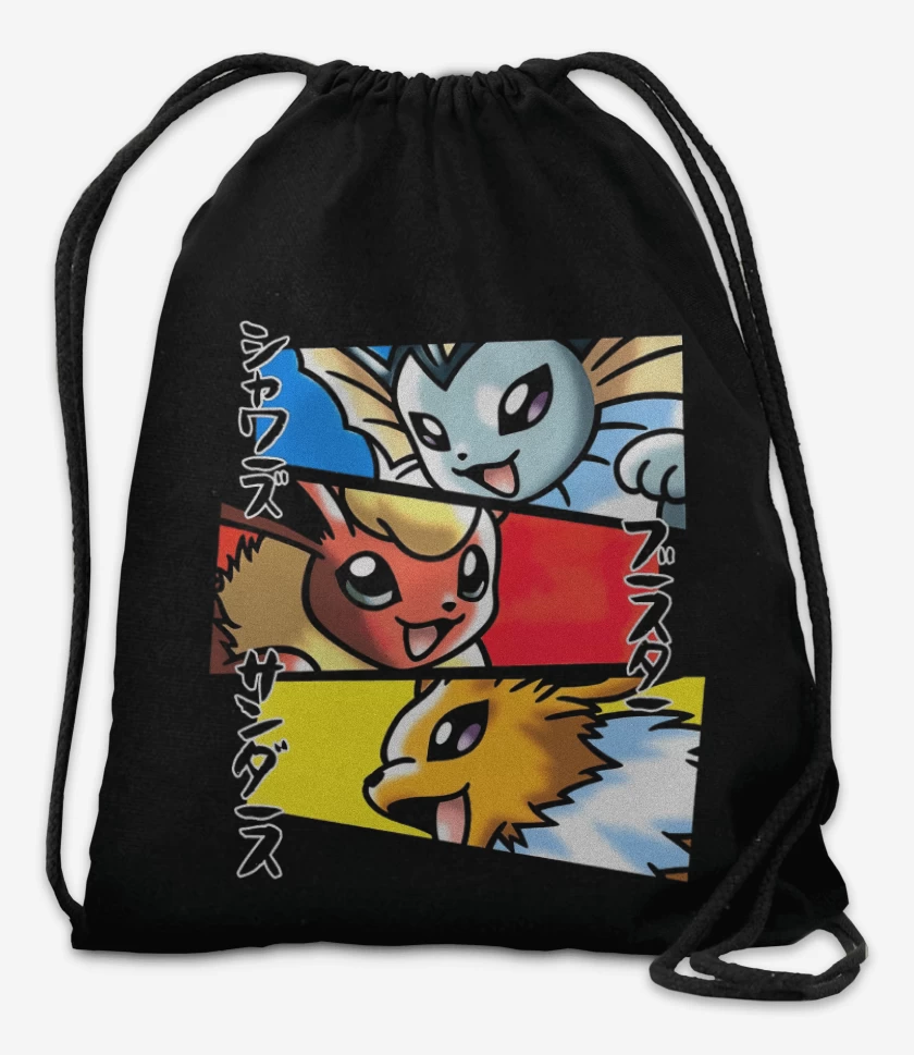 Mochila Vaporeon Flareon Jolteon