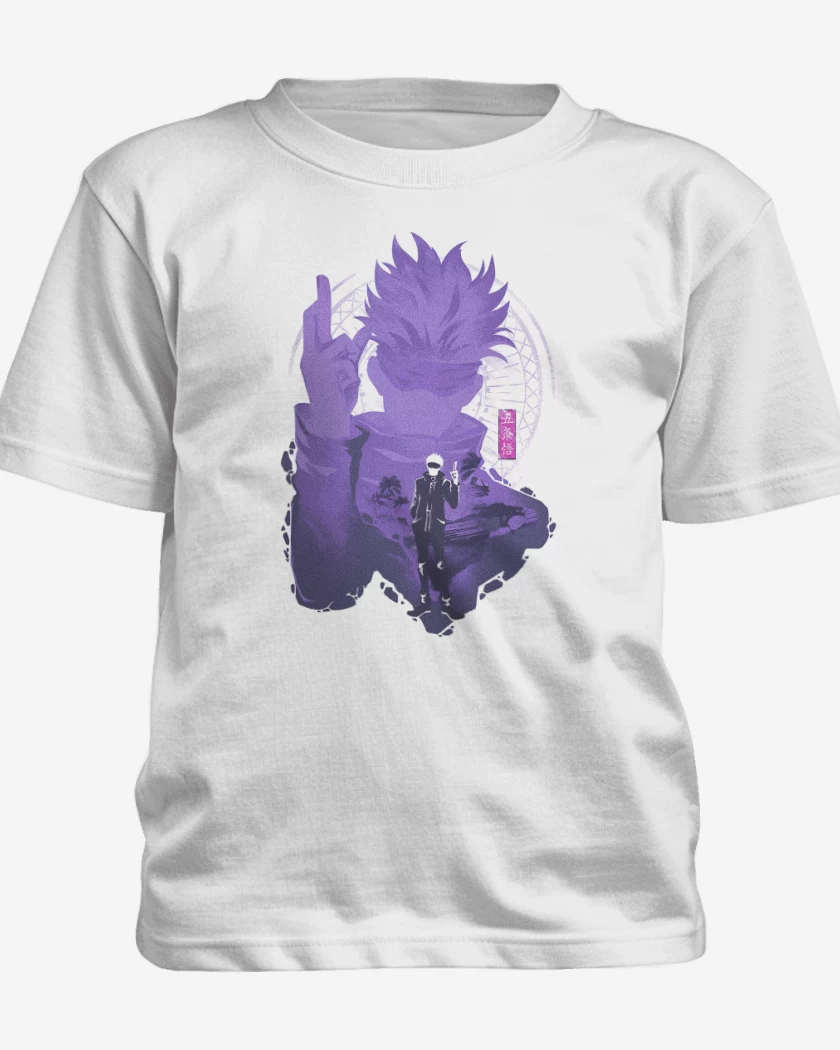 Polera de niño Blanco de Gojou