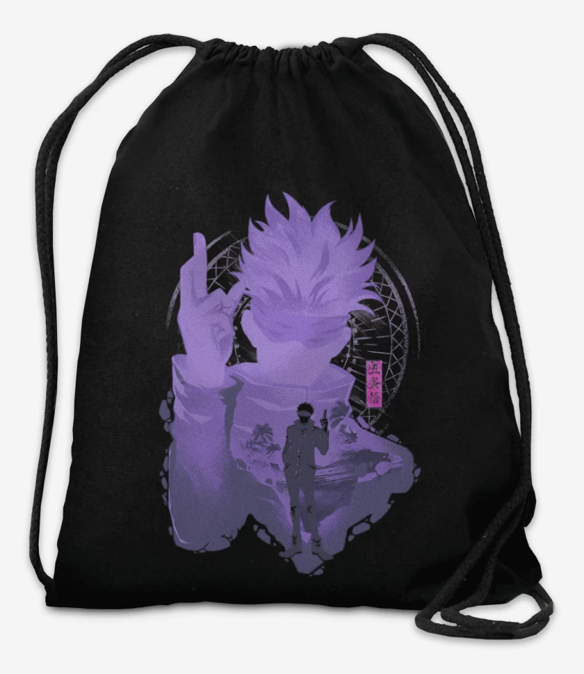 Mochila Negro de Gojou