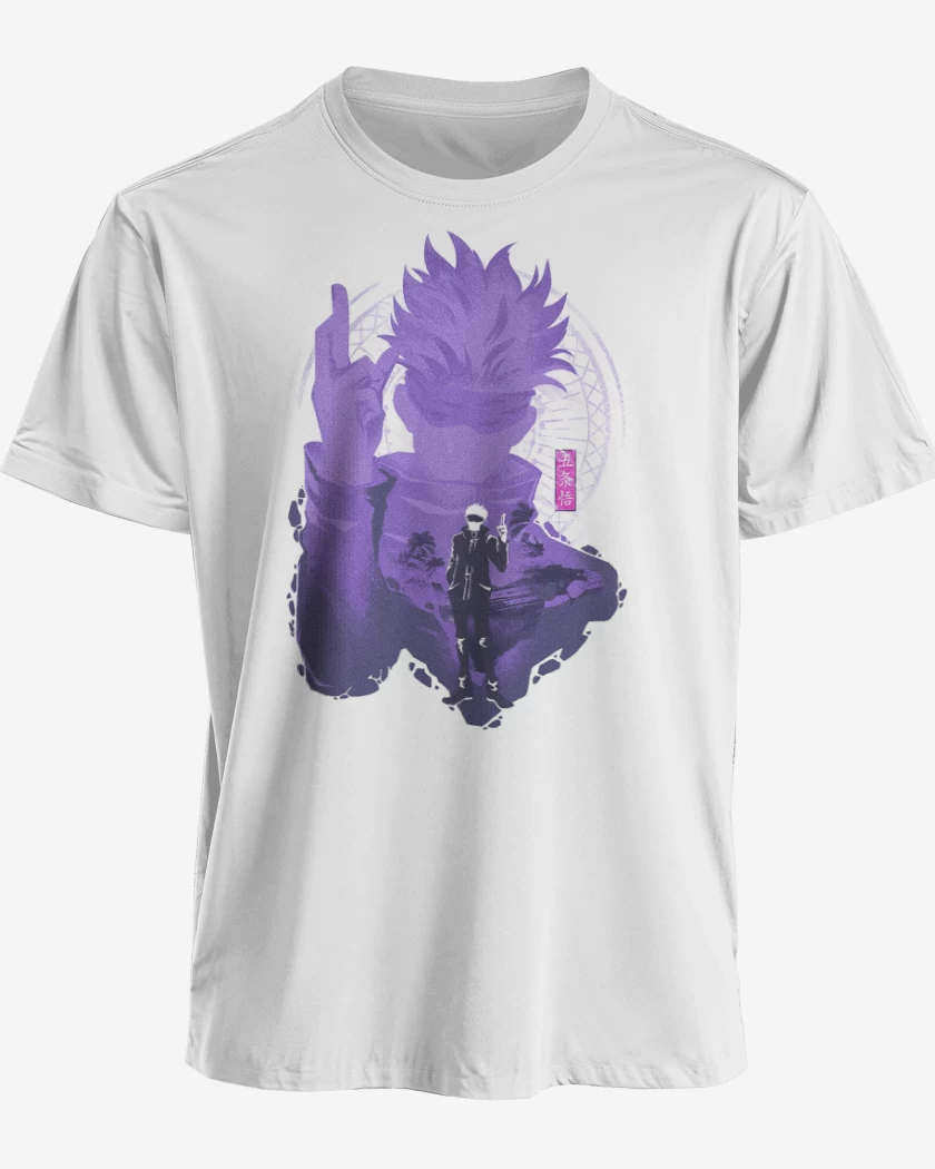 Polera premium Blanco de Gojou