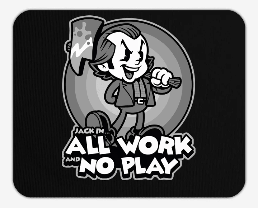 Mousepad Jack Torrance Cartoon