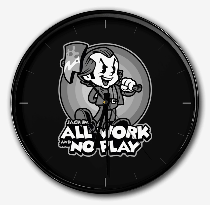 Reloj Jack Torrance Cartoon