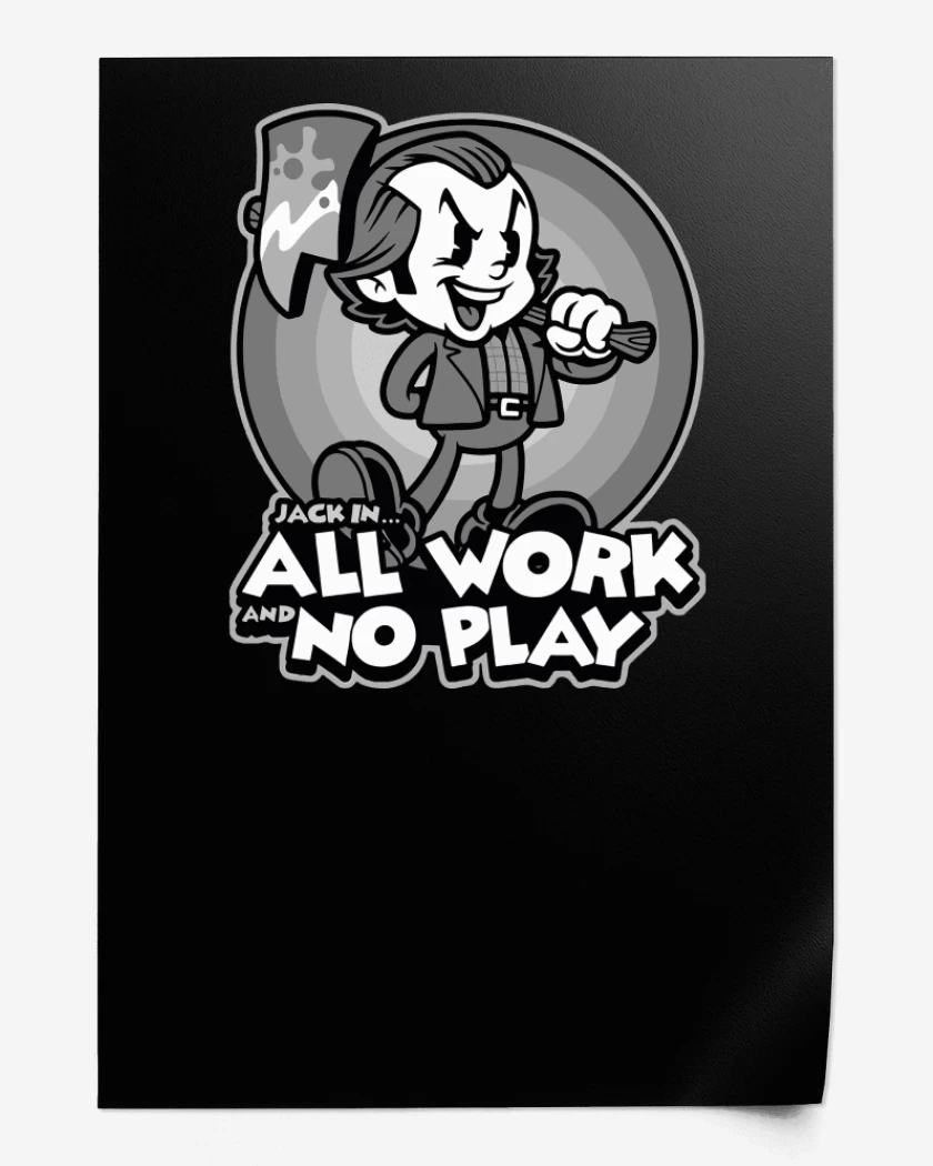 Print Jack Torrance Cartoon