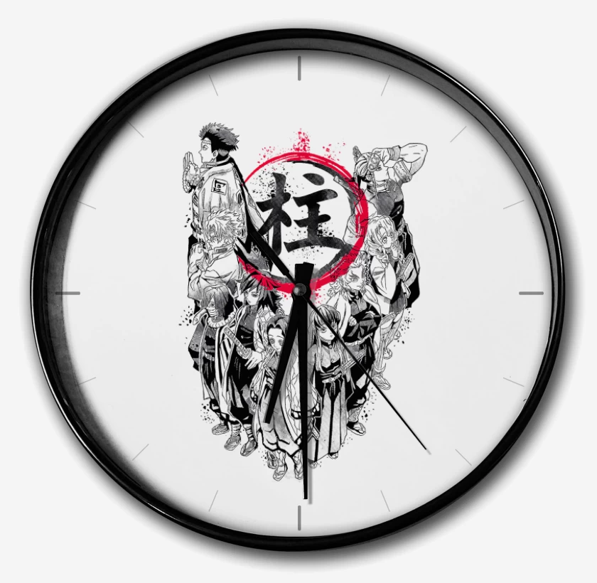 Reloj Blanco de Pilares Hashira
