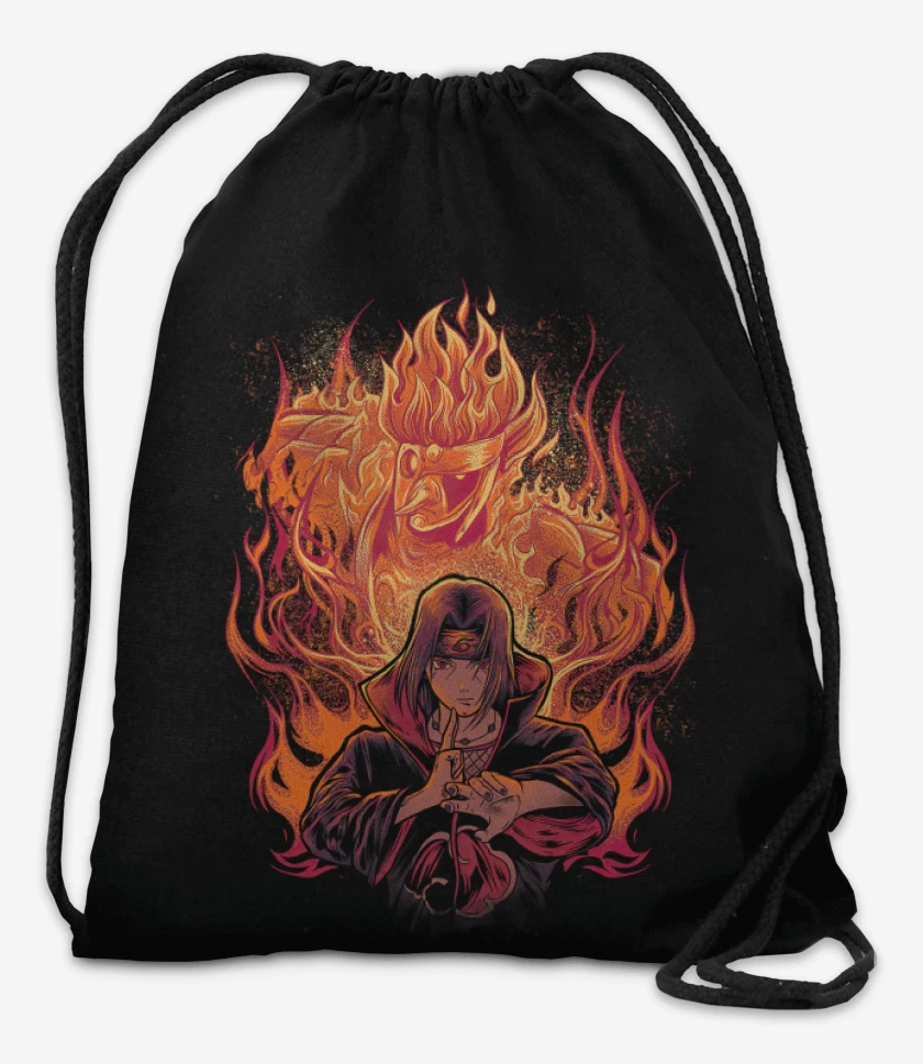 Mochila Negro de Itachi Uchiha