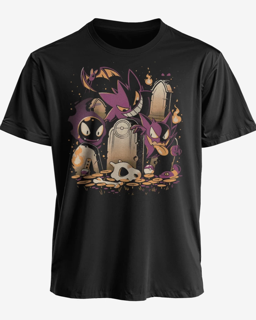 Polera premium Negro de Lavanda Town
