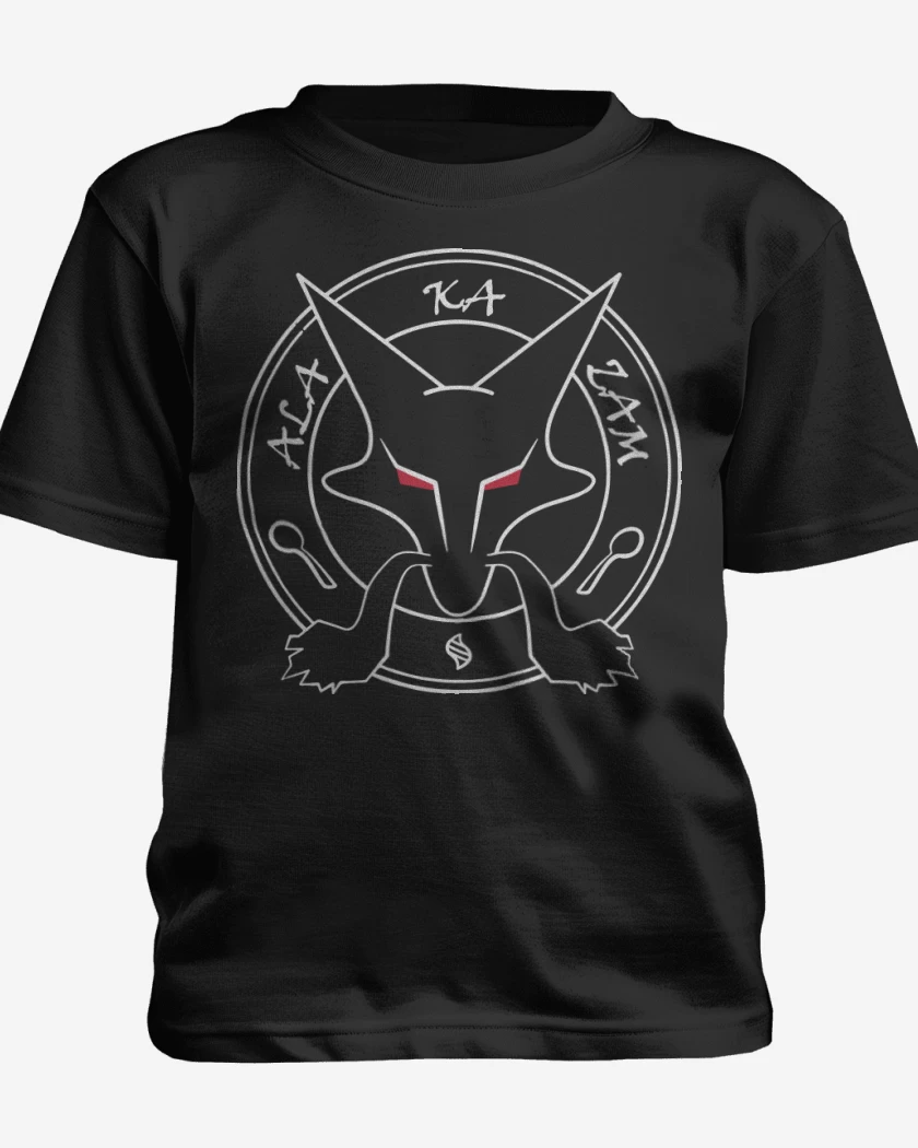 Polera de niño Negro de Alakazam