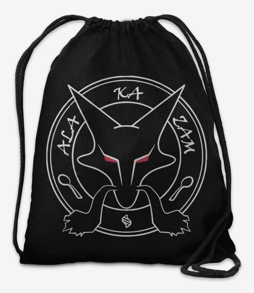 Mochila Negro de Alakazam