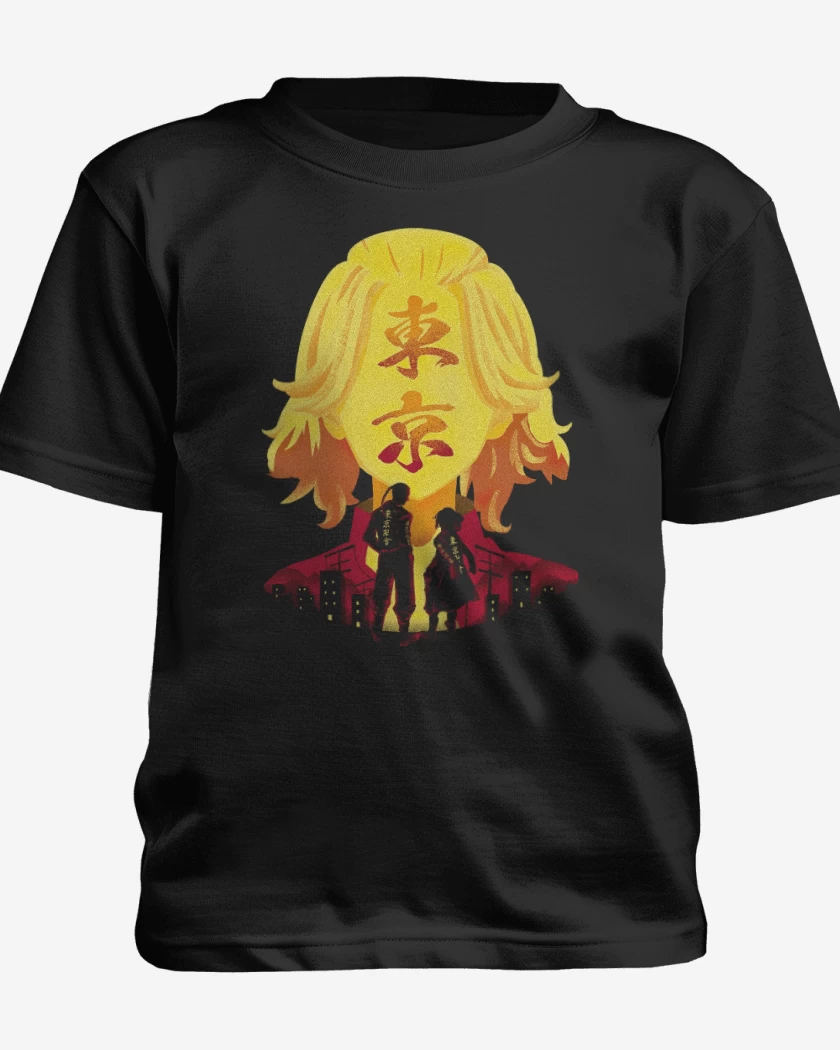 Polera de niño Negro de Mikey