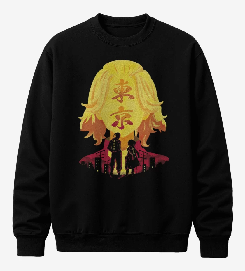 Poleron polo Negro de Mikey