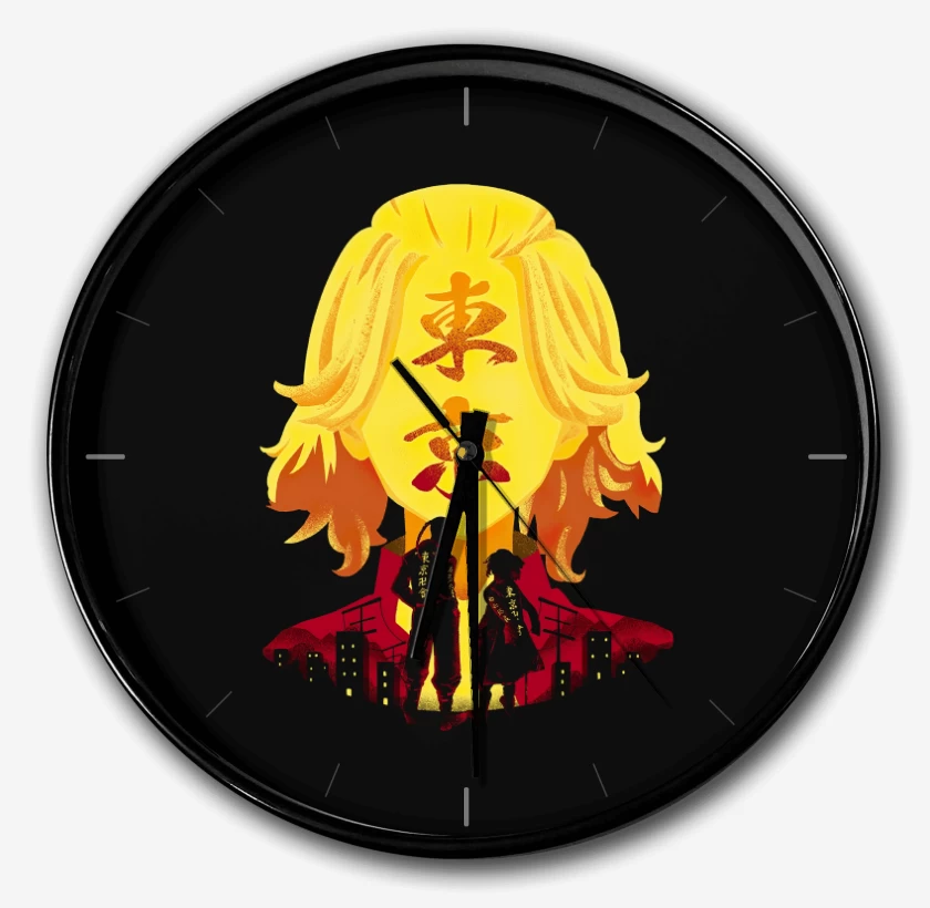 Reloj Negro de Mikey
