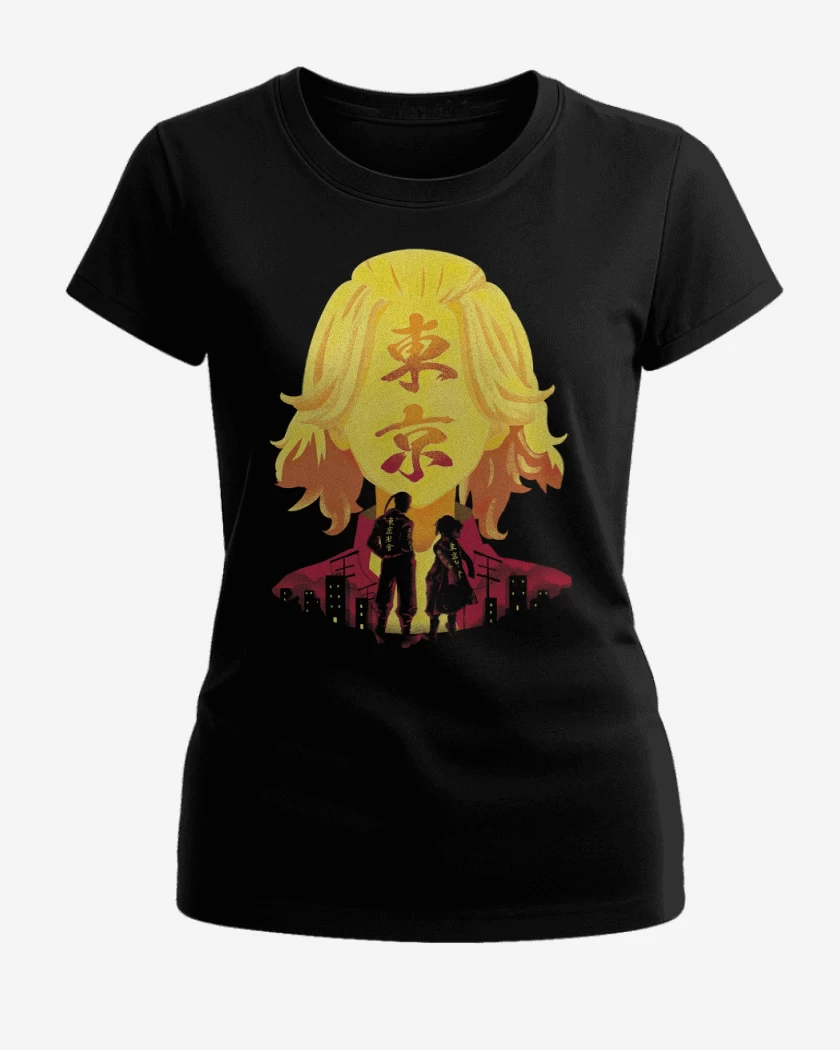 Polera de Mujer Negro de Mikey