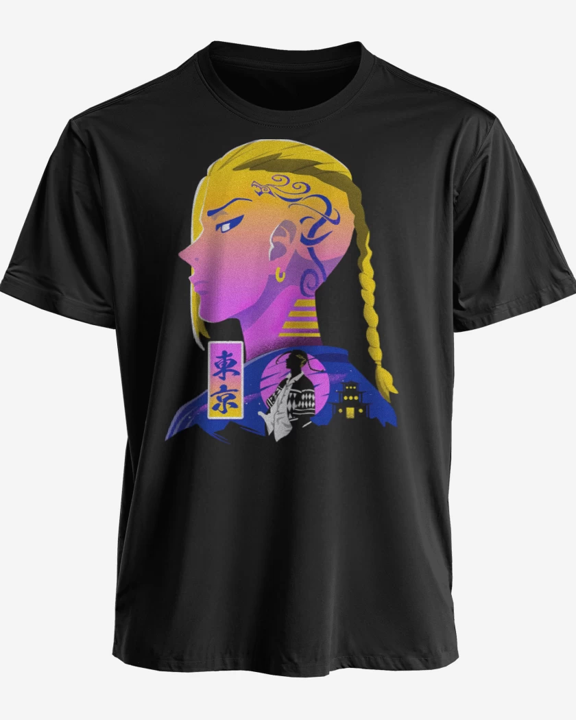 Polera premium Negro de Draken