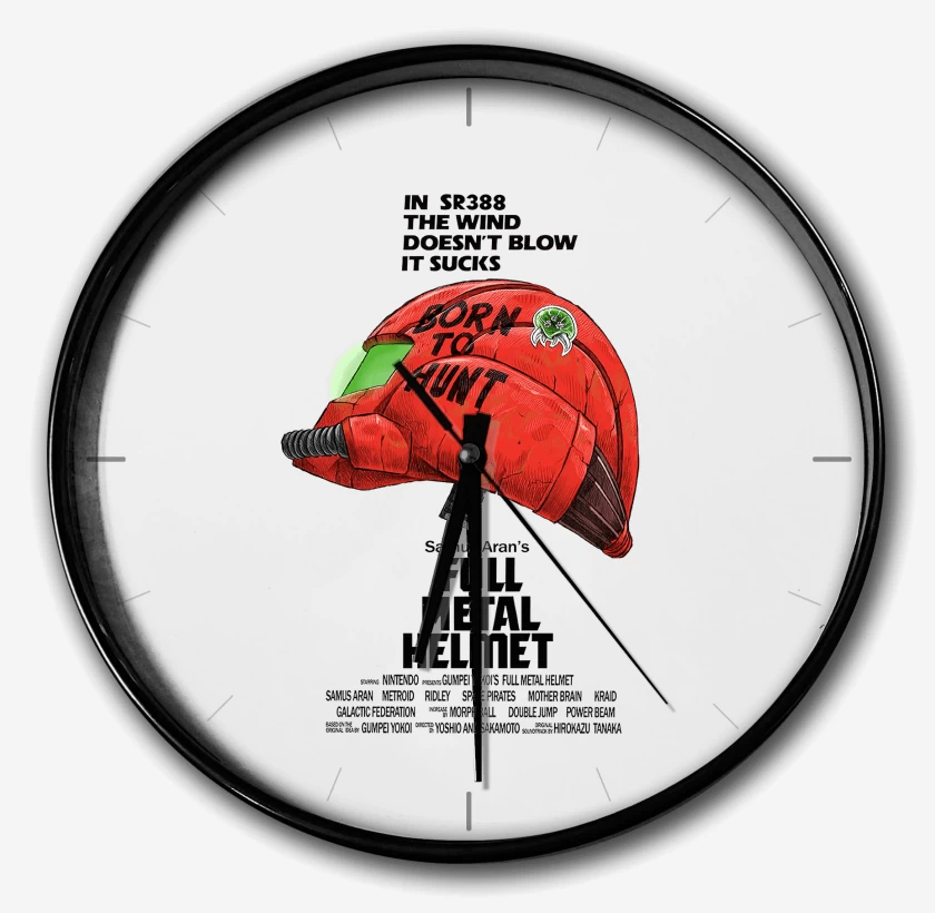 Reloj Blanco de Full metal helmet