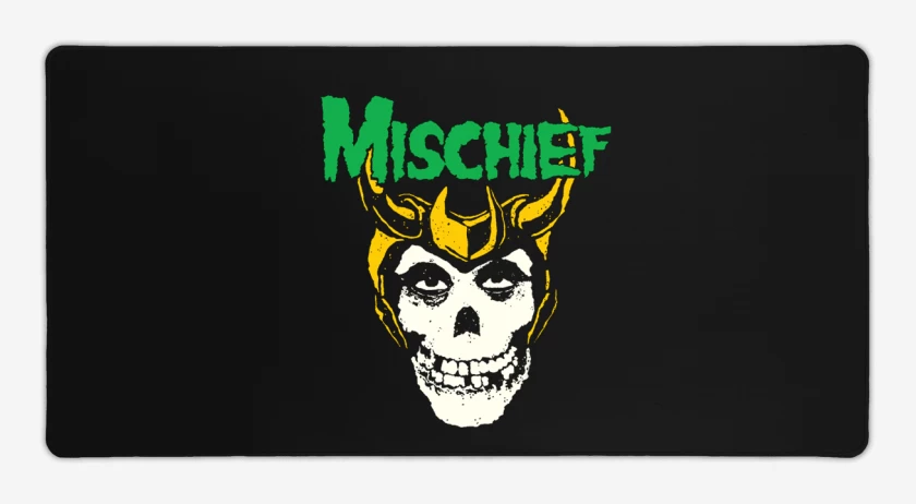 Mouse pad Gamer Negro de Mischief