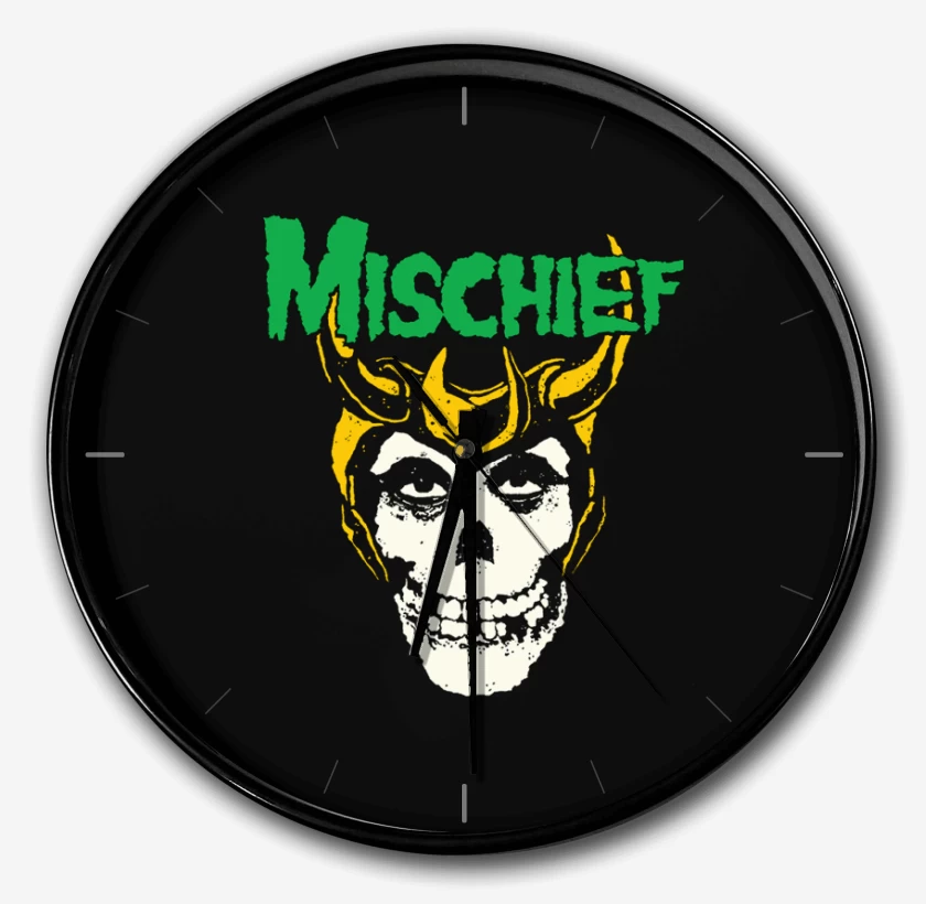 Reloj Negro de Mischief