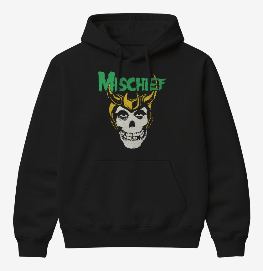 Poleron Canguro básico Negro de Mischief