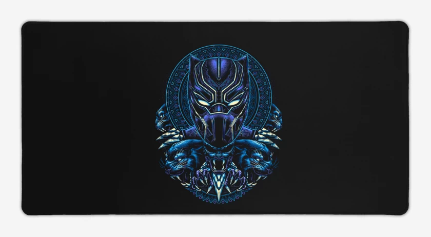 Mouse pad Gamer Negro de Black Panther