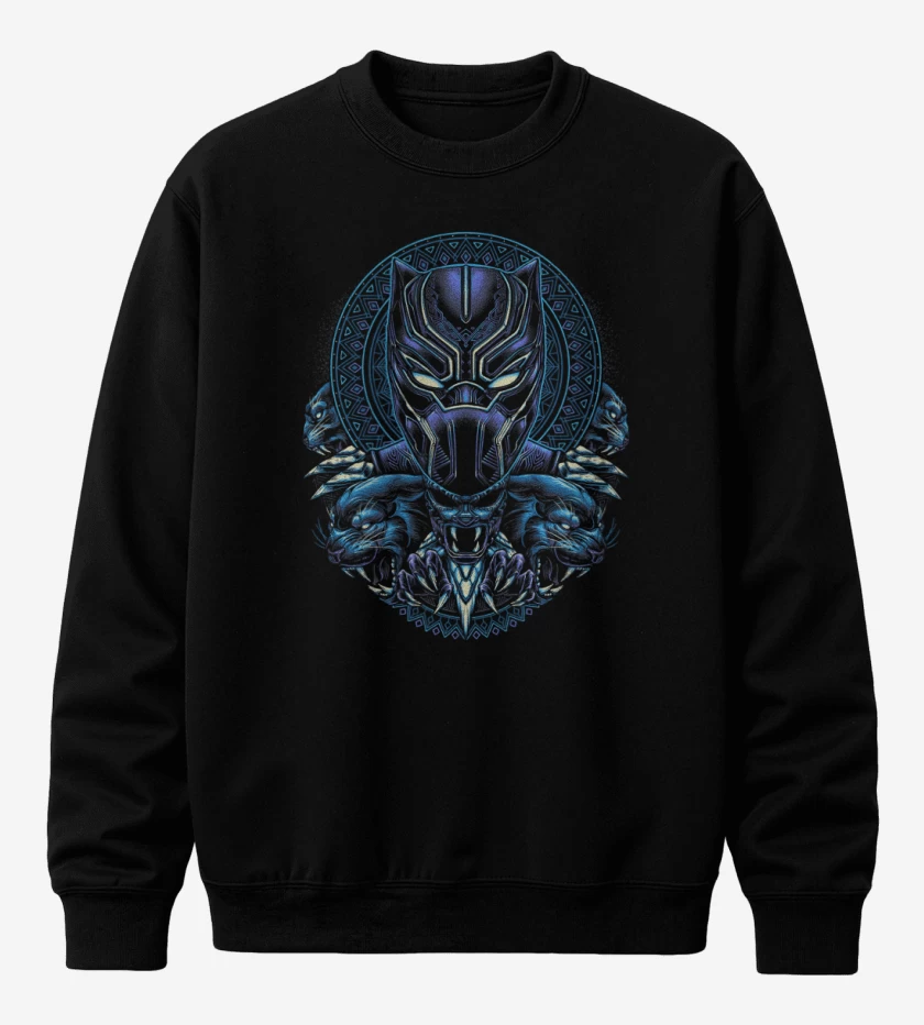 Poleron polo Negro de Black Panther