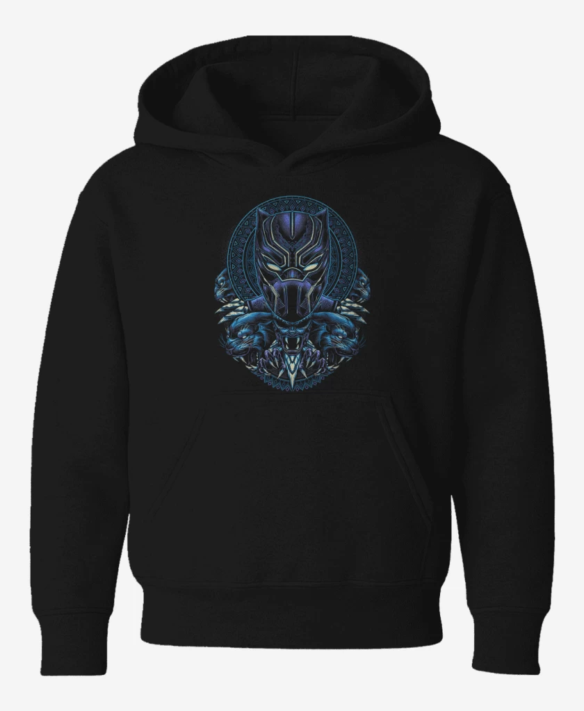 Poleron de niño Negro de Black Panther