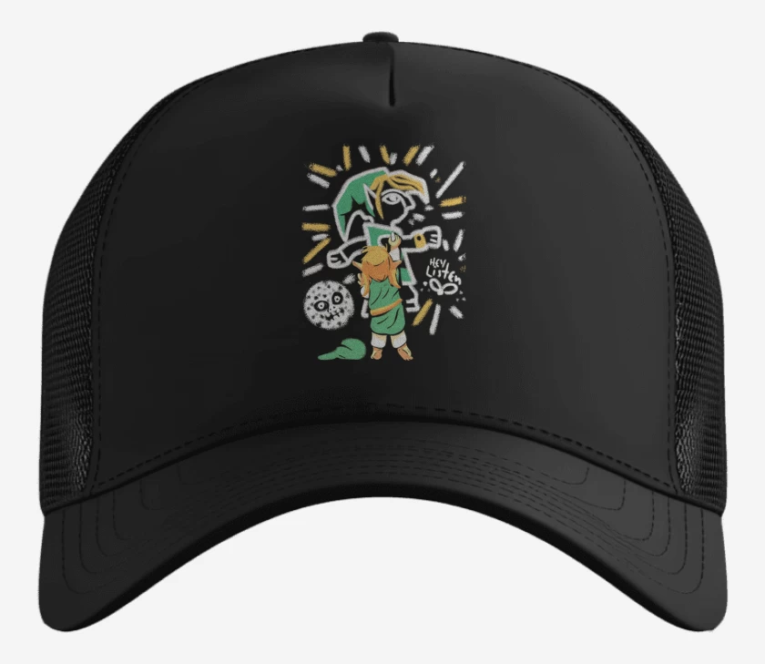 Gorro Negro de Link Grafiti