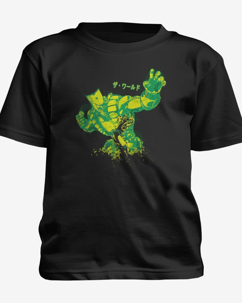 Polera de niño Negro de ZA WARUDO!