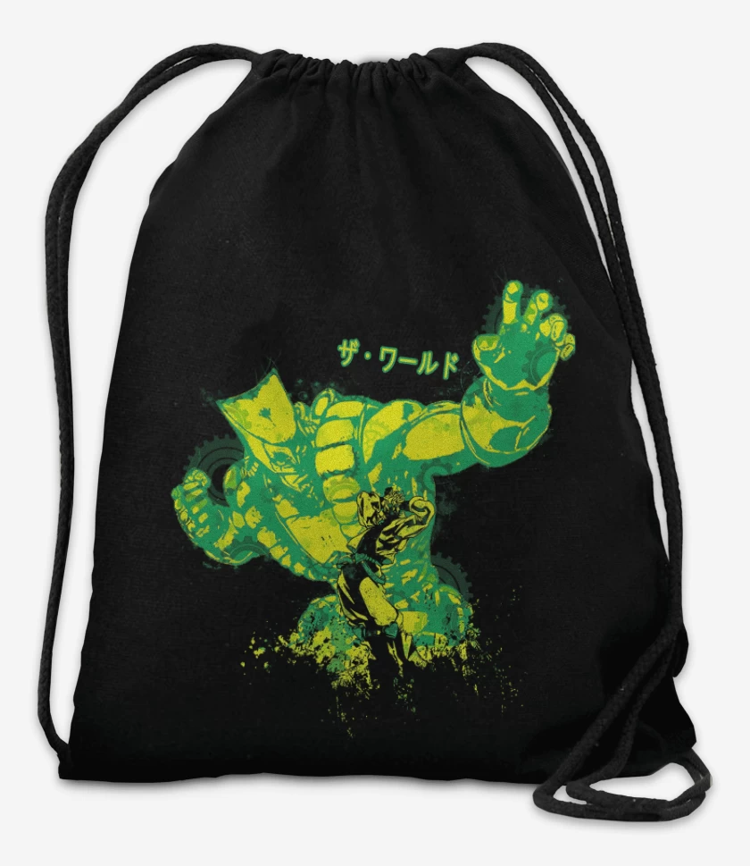 Mochila Negro de ZA WARUDO!
