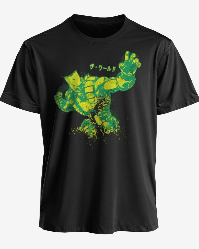 Polera premium Negro de ZA WARUDO!