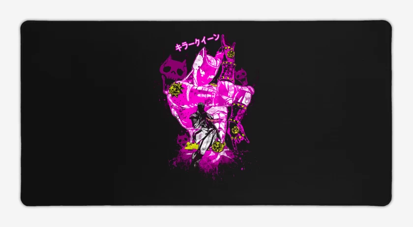 Mouse pad Gamer Negro de Killer Queen