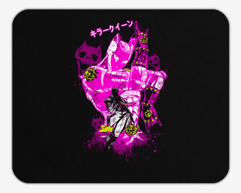 Mousepad Negro de Killer Queen