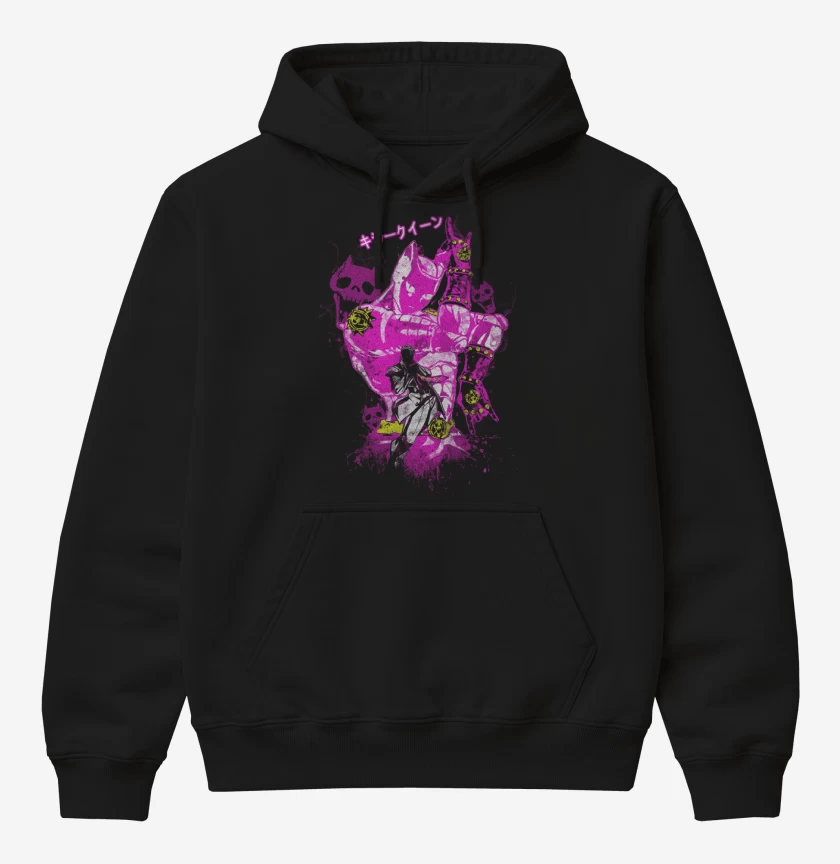 Poleron Canguro básico Negro de Killer Queen