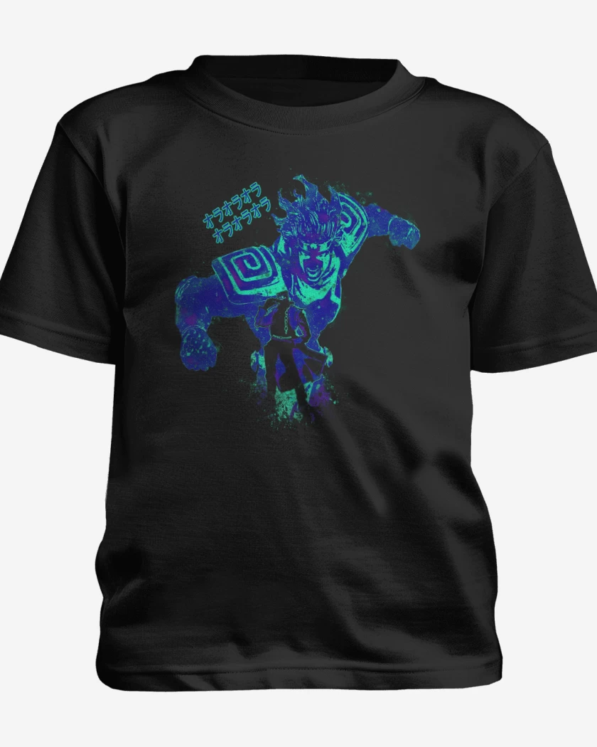Polera de niño Negro de ORA ORA ORA!!!