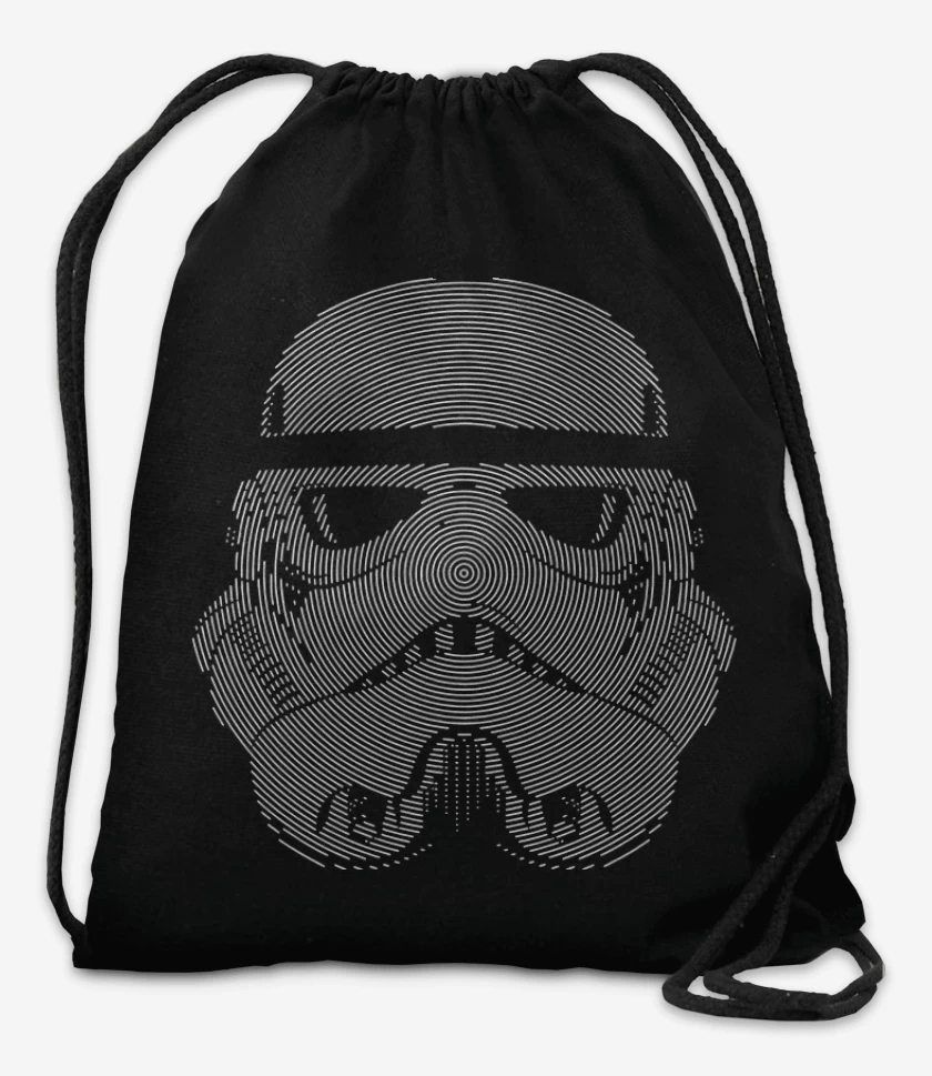 Mochila Negro de Trooper Lineas