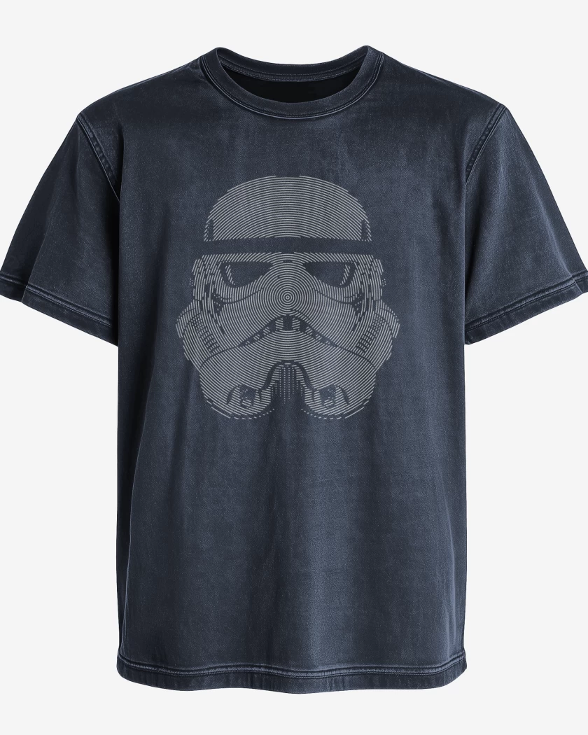 Polera desgastada Trooper Lineas