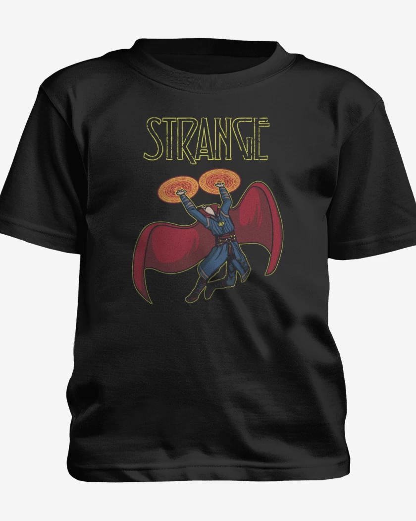 Polera de niño Negro de Strange
