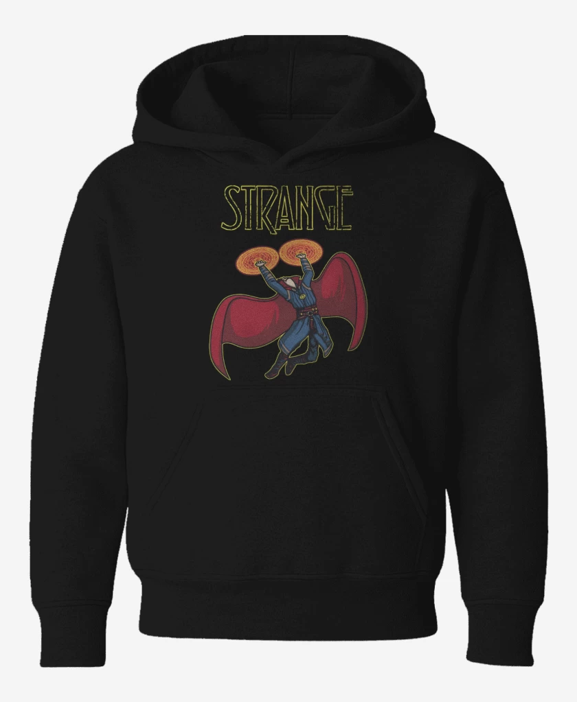 Poleron de niño Negro de Strange