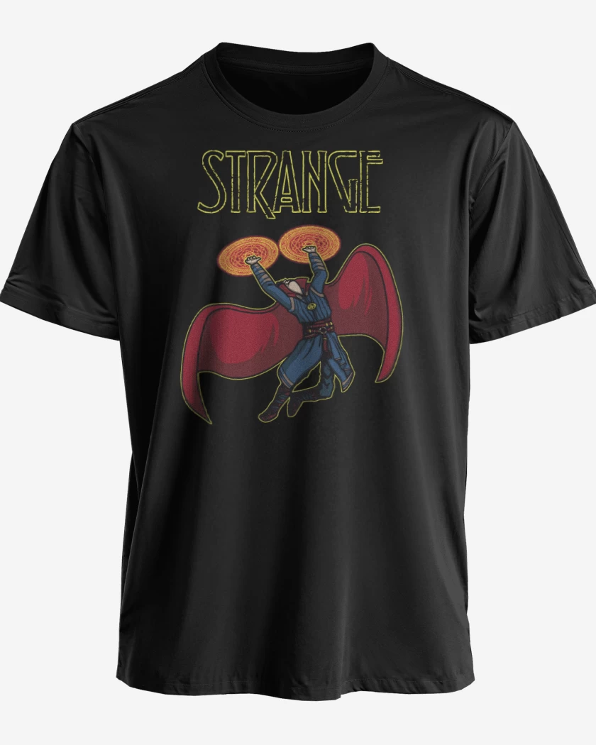 Polera premium Negro de Strange
