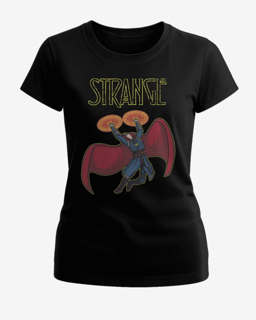 Polera de Mujer Negro de Strange