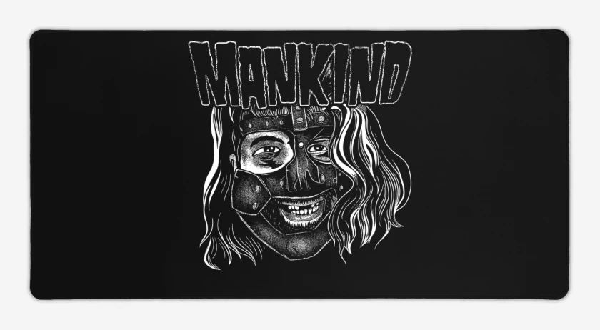 Mouse pad Gamer Negro de Mankind 2