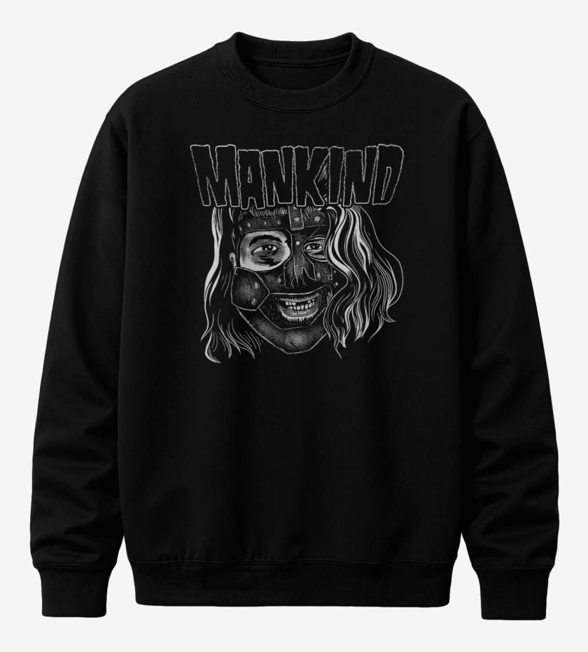 Poleron polo Negro de Mankind 2