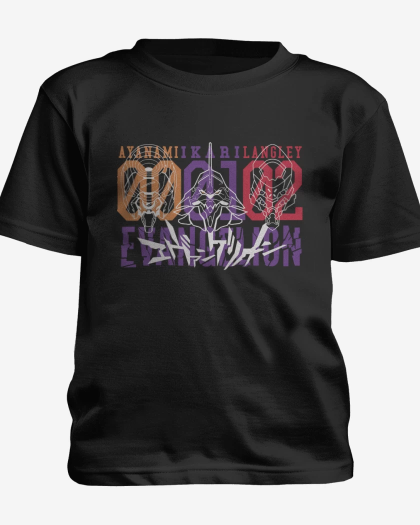 Polera de niño Negro de Eva 00 01 02